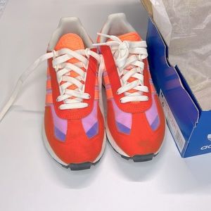 Adidas Retropy E5 Lilac and Orange Women’s Size 6